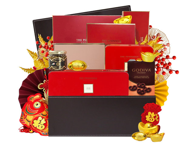 CNY Gift Hamper - CNY Gift Mailable to World 1227A3 - CHW1227A3 Photo